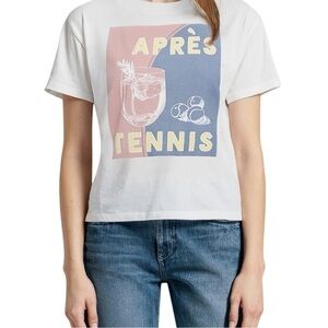 Wildfox Jamie Apres Tennis Short Sleeve Graphic Tee
